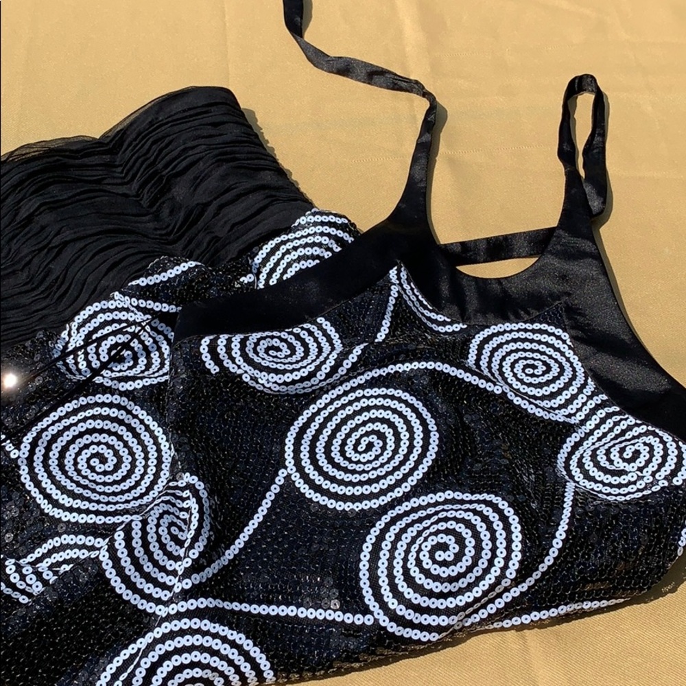 Halter dress with sequins size 0